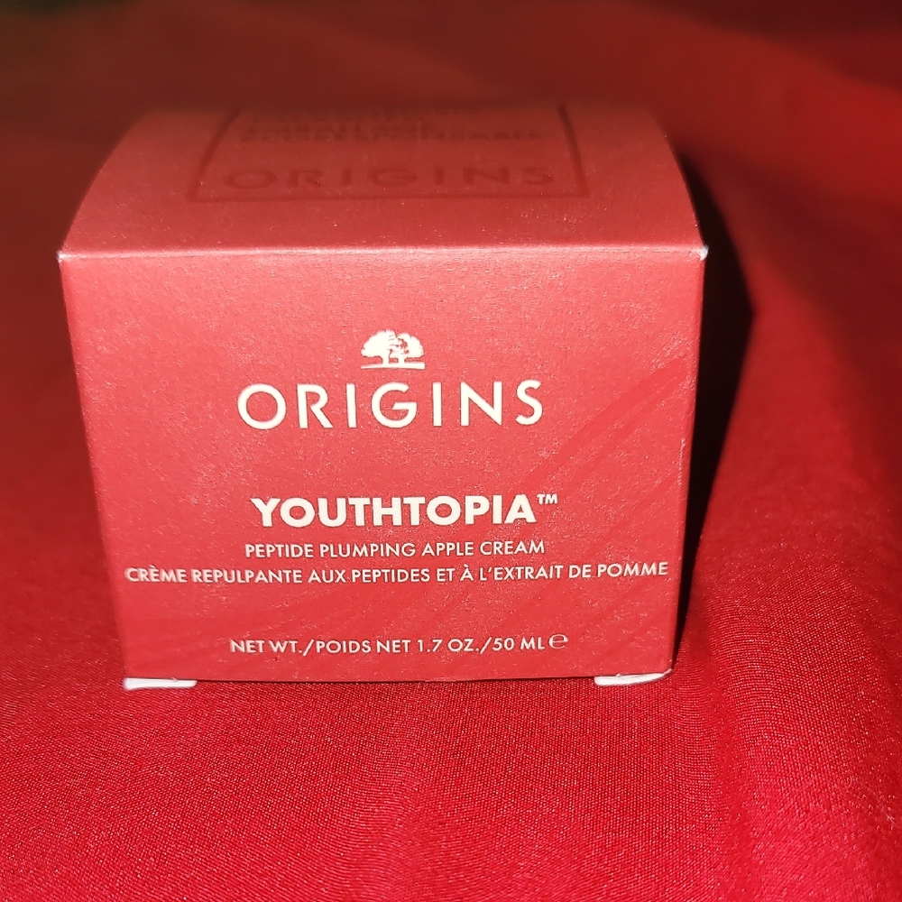 NEW NIB Origins Youthtopia Peptide Plumping Apple Cream 1.7 fl.oz